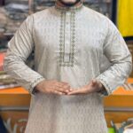 ওলিভ কালার পাঞ্জাবী। কোডঃ ৮৪