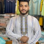 সাদা কালার পাঞ্জাবী। কোডঃ ১১১